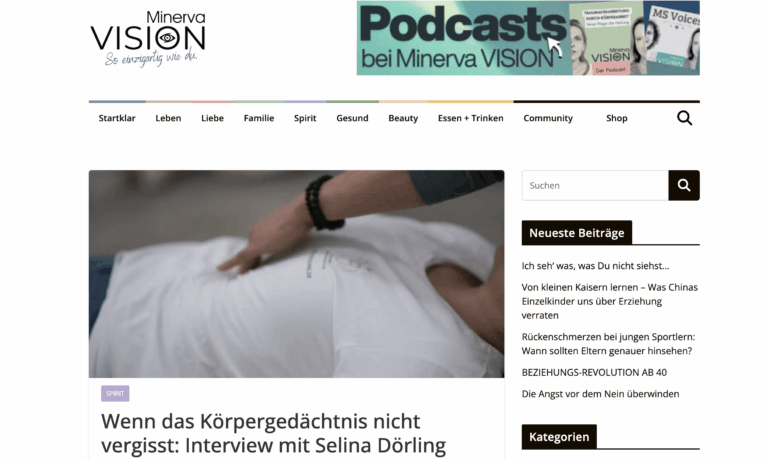 Interview zu NEK bei Minerva VISION